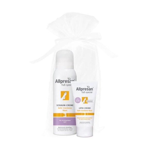 Allpresan nr. 3, Skumcreme 125 ml. &amp; Lipidcreme 30 ml., Gavest